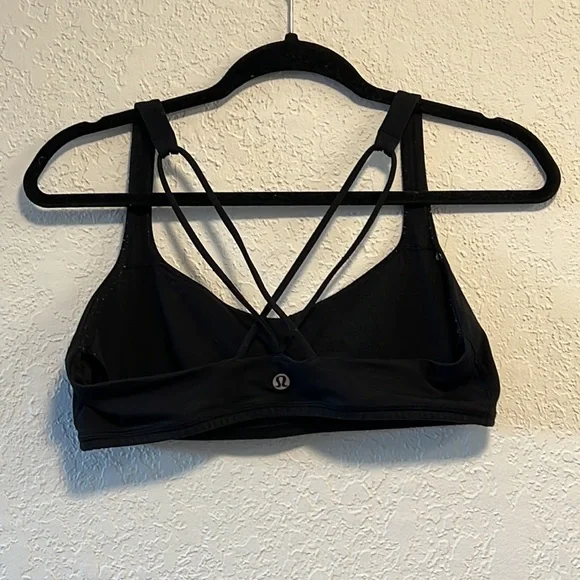 SOLD | LuLu Lemon Athletica | Black | Sports Bra | Size 8 - Picture 4 of 4